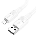 Кабель USB HOCO X84 Solid USB - Lightning, 2.4А, 1 м, белый