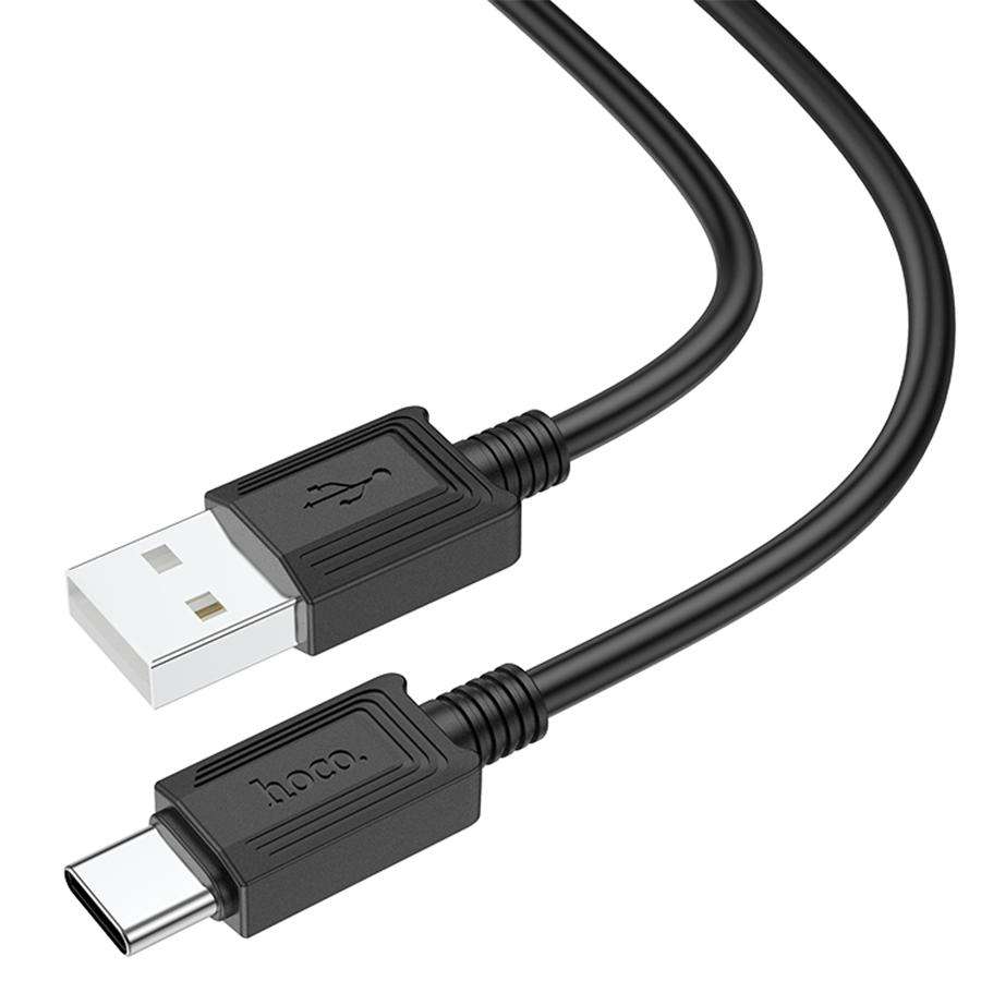 Кабель USB HOCO X73 USB - Type-C, 3A, 1 м, черный