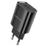 Сетевое зарядное устройство BOROFONE BN1 Innovative 1xUSB, 2.1A, черный