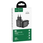 Сетевое зарядное устройство HOCO N2 Vigour single 1xUSB, 2A, 10W, черный