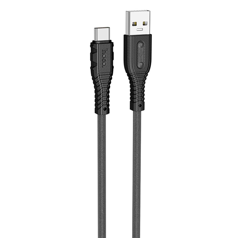 Кабель USB HOCO X67 Nano USB - Type-C, 5A, 1 м, черный