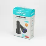 Автомобильное зарядное устройство Mivo MU-337Q / Type-C / USB / 38W