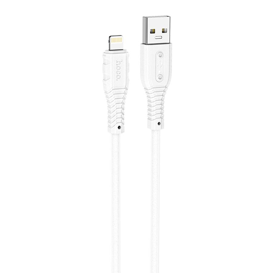 Кабель USB-C HOCO X67 Nano Type-C - Lightning, 20W, 1 м, белый