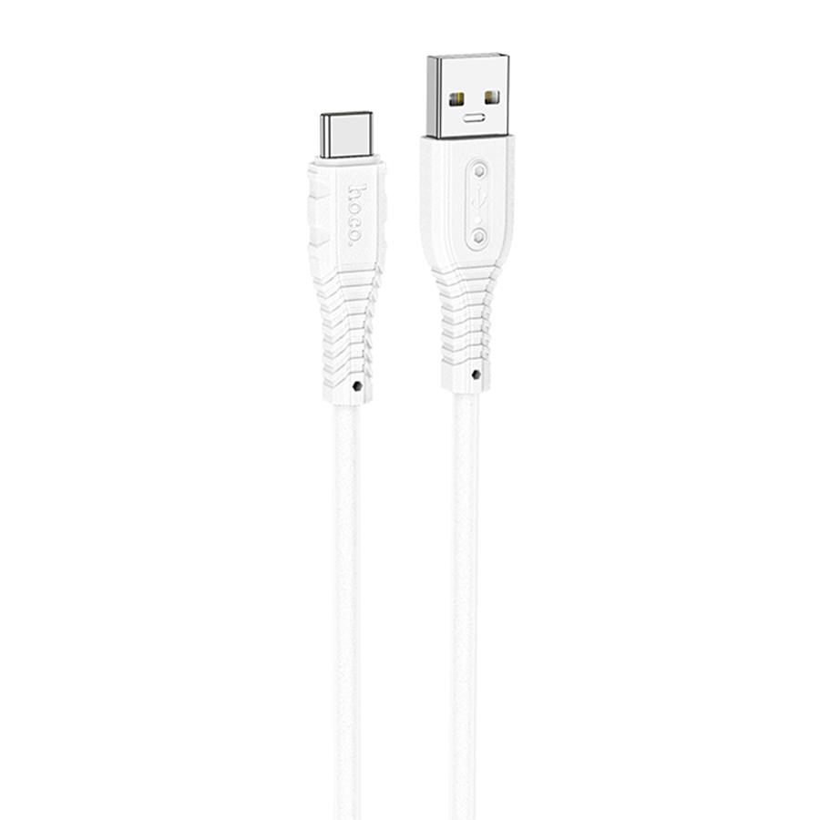 Кабель USB HOCO X67 Nano USB - Type-C, 5A, 1 м, белый