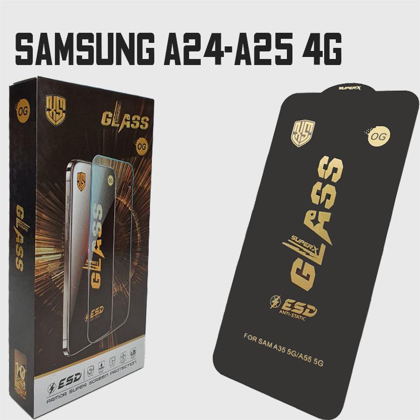 Защитное стекло OG ESD Антистатик Glass Samsung A24-A25 4G (цена за 1шт,заказ от 10шт)