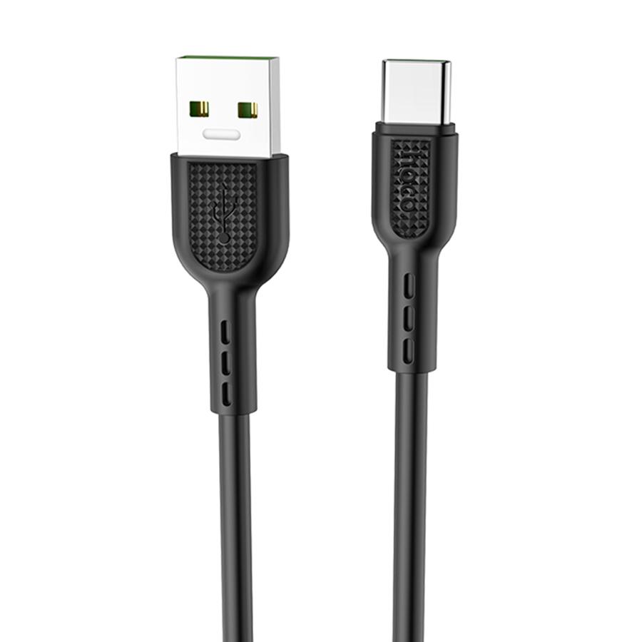 Кабель USB HOCO X33 Surge USB - Type-C, 5A, 1 м, чёрный