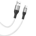 Кабель USB HOCO X72 Creator USB - Type-C, 3A, 1 м, белый