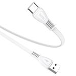 Кабель USB HOCO X40 Noah USB - Type-C, 3A, 1 м, белый