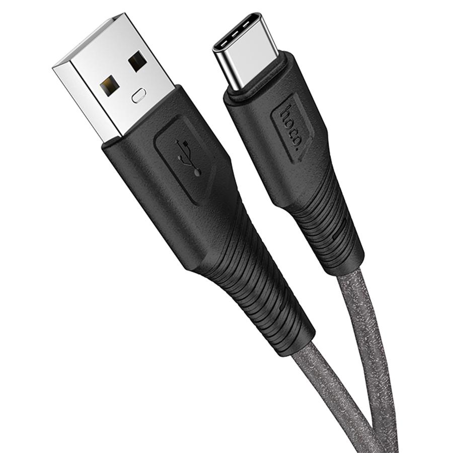 Кабель USB HOCO X58 Airy USB - Type-C, 3A, 1 м, черный