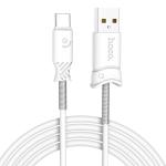 Кабель USB HOCO X24 Pisces USB - Type-C, 2.4А, 1 м, белый