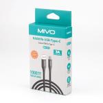 Кабель USB-Type-C Mivo MX-71T, нейлон 1м