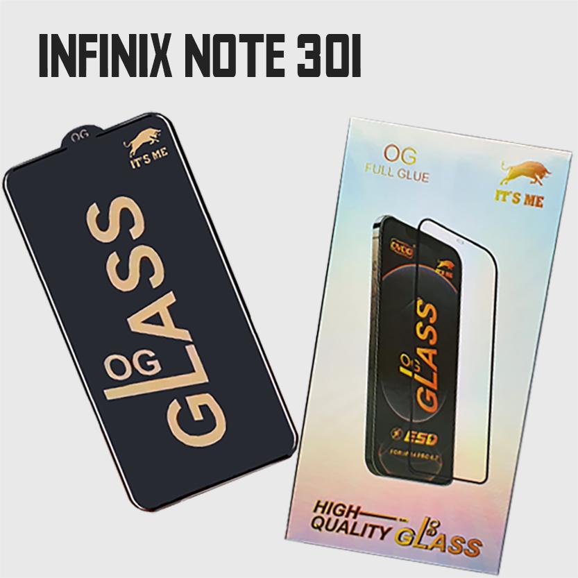 Защитное стекло OG GLASS Infinix Note 30i (цена за 1шт,заказ от 10шт)