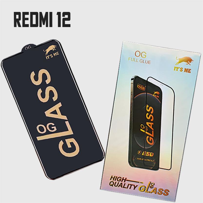 Защитное стекло OG GLASS Для Redmi 12 (цена за 1шт,заказ от 10шт)