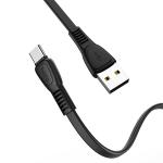 Кабель USB HOCO X40 Noah USB - Type-C, 3A, 1 м, черный